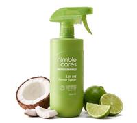 Nimble Cares Lift Off Fabric Stain Remover Spray for Clothes, 500ml | Plant-derived, fragrance-free bottle cleaner removes milk film, grease and burnt-on food from baby utensils and cookware.