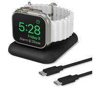 Nimble Charger Stand for Apple Watch, Portable Watch Charger for iWatch with USB-C Cable, Supports Nightstand Mode - Wireless Charging Station for iWatch Series 10/9/8/7/6/5/4/3/2/1, Ultra 2 Ultra/SE
