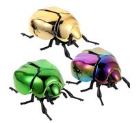 Nimblustoy 3 Piece Realistic Insect Extraction Toy, Interactive Insect Model with Movable Head and Educational Toy for Indoor and Outdoor