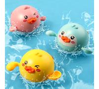 NimblusToy Wind Up Bath, Floating Swimming Ducks & Penguin Bathtub, Wind Up Paddling Pool Toys Set Birthday Gifts for Kids, Shower Bathtime Fun Water Toys Pack of 3