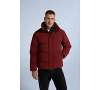 'Nimbus' Breathable Adjustable Hood Thermal Tested Padded Jacket Animal Dark Red XL
