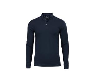 Nimbus Carlington - deluxe long sleeve polo CARL-M - Two button placket