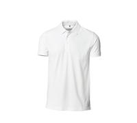 Nimbus Men's Harvard Stretch Deluxe Polo Shirt in White | Size: Small Nimbus White S