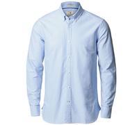 Nimbus Men's Rochester Slim Fit Long Sleeve Oxford Shirt in Light Blue | Size: Medium Nimbus Light Blue M
