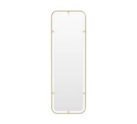 Nimbus Mirror Rectangular Polished Brass