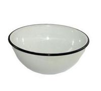 Nimbus Pudding Bowl White/dark Blue (14Cm)