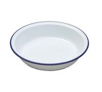 Nimbus Round Pie Dish White/dark Blue (14Cm)