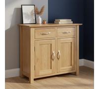 Nimbus Small Sideboard - 2 Door - 85cm - Oak