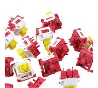 Nimbus V3 Yellow Linear Switches 100PCS 34gf 5Pin Pre Lubed Compatible With Gaming Mechanical Keyboards