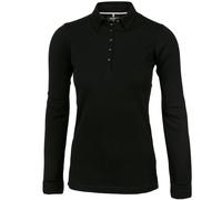 Nimbus Women's Carlington Deluxe Long Sleeve Polo Shirt in Black | Size: Medium Nimbus Black M