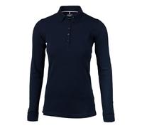 Nimbus Womens/Ladies Carlington Deluxe Long Sleeve Polo Shir RW5652