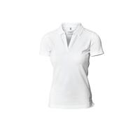 Nimbus Women's Harvard Stretch Deluxe Polo Shirt NB52F - Short Sleeve V-Neck Top