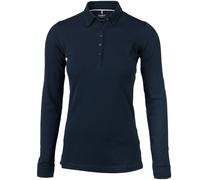 Nimbus Womens/Ladies Carlington Deluxe Long Sleeve Polo Shir RW5652