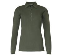 Nimbus Womens/Ladies Carlington Deluxe Long Sleeve Polo Shir RW5652