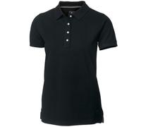 Nimbus Womens/Ladies Yale Short Sleeve Polo Shirt White Navy RW3618