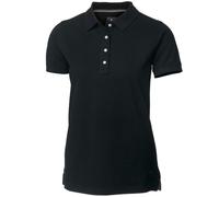 Nimbus Women's Yale Short Sleeve Polo Shirt in Black | Size: Large Nimbus Black L