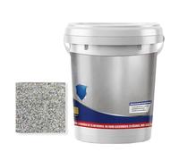 Nimedala Epoxy Sand Floor Paint, Epoxy Floor Paint, High Gloss Marble Effect Coating for Concrete, Waterproof, Non-Slip, for Basement, Wood Floors, Garage, Outdoor (Colorful,1kg)
