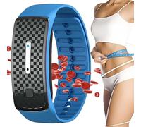 Nimedala Josfit Ultrasonic Wristband, Matteo Ultrasonic Body Shape Wristband (Blue)
