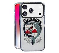 Nimeey Boxing Shark for iPhone 17 Pro Max Case,MagSafe Compatible,Matte Soft Slim Shockproof Cover,Anti-Fingerprint,Anti-Yellowing,Anti-Scratch Back,Magnetic Phone Case for Women,Cute,Girly,Clear