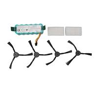 NiMH Battery Side Brush Filter 3500MAH Sweeper Accessory for CR121 CR540 Replacement Environmentally Friendly Durable Long Lasting Upgrade Efficient Applicable CR120 Sweeper