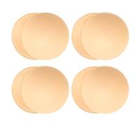 Nimiah Bra Insert Pads 4 Pairs Round Sport Bra Replacement Pad | Removable Bra Cups for Dress Swimsuit