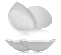 Nimiah Bra Pads Inserts Breast-Enhancers - Super Push-up Boob Pads Add 1-2 Cup Sizes | Sew in Bra Cups