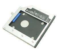 Nimitz 2nd HDD SSD Hard Drive Caddy Adapter for Lenovo Thinkpad T440p T540p W540p W541 with Bezel