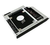 Nimitz 2nd HDD SSD Hard Drive Caddy for Hp Elitebook 2540p 2530p with Faceplate
