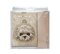 Nimmy Big Eye Cute Pet Teddy Face Card Sleeve Holder Brown - N-XDY-KT-014