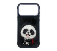 Nimmy Friends Big Eye Travel Panda Case MagSafe iPhone 17 Pro Max Black Grey