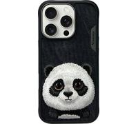 Nimmy Friends Big Eyed Pet 2.0 Panda Case for iPhone 16 Pro 6.3" Black
