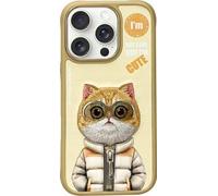 Nimmy Friends Cool & Cute 2.0 Cat Case for iPhone 16 Pro Max 6.9" Khaki