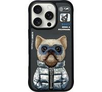 Nimmy Friends Cool & Cute 2.0 Dog Case for iPhone 16 Pro Max 6.9" Black - N-KM-iP16-Pro-Max-01