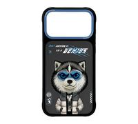 Nimmy Friends Cute 2.0 Husky Case MagSafe iPhone 17 Pro Max 6.9" Grey Blue