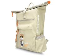 NIMMY Friends Glasses Cool Cat Laptop Backpack Khaki - N-KM-DNBB-05