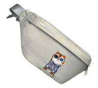 Nimmy Friends Glasses Cool Cat Shoulder Crossbody Bag Grey - N-YJ-XB-05