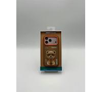 Nimmy Friends Nimmy Cool & Cute 2.0 Bear Case with MagSafe for iPhone 17 Pro 6.3" Brown Orange - N-KMLL-IP17-PRO-011-B