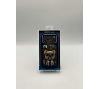 Nimmy Friends Nimmy Cool & Cute 2.0 Little Rich Tycoon Dog Case with MagSafe for iPhone 17 Pro Max 6.9" Black Blue - N-KMLL-IP17-PRO-MAX-01