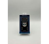 Nimmy Friends Nimmy Glass Cool Cat Face Case with Detachable MagSafe Grip Stand for iPhone 17 Pro 6.3" Black Blue - N-YJKM-CXZJ-IP17-PRO-03