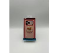 Nimmy Friends Nimmy Glass Cool Dog Face Case with Detachable MagSafe Grip Stand for iPhone 17 Pro Max 6.9" Pink - N-YJKM-CXZJ-IP17-PRO-MAX-031