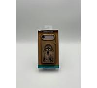 Nimmy Friends Nimmy Teddy Magnetic Combo Case with Detachable MagSafe Card Holder Stand for iPhone 17 Air 6.5" Brown - N-CXMC-KTZH-IP17-AIR-14