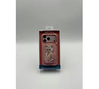 Nimmy Friends Nimmy White Cat Magnetic Combo Case with Detachable MagSafe Card Holder Stand for iPhone 17 Pro Max 6.9" Pink