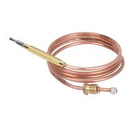 Nimomo 900 mm Thermocouple Gas, Universal Thermocouple Fireplace, Replacement Parts Outdoor Heating Connecting Nuts for Fireplace Grill Accessories