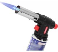 Nimomo Gas Blow Torch Gun, Mini Blow Torch Lighter Welding Gun Cooking Torch Grill Gun Torch Head Adjustable Flame Electronic Ignition Torch Lighter Gun for Kitchen Outdoors Cooking Barbecue