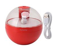 Nimomo Humidifier, 220ML 5V Red Mist Humidifier Hydration Spraying Automatic Power Off Safe USB Mini Home Humidifiers humidifier for baby bedroom