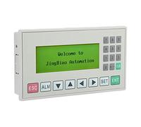 Nimomo OP320-A Text Display 3.7 inch Text Display Support HMI Communication Port S485/RS232 with Cable for PLC