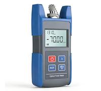 Nimomo Optical Power Meter Fiber Optic Tester, Fiber Optic Cable Tester Fiber Optical Power Meter Fiber Cable Tester with Fc/Sc/St Universal Interface for Optical Fiber Communication Engineering