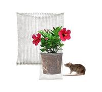 Nimomo Root Guard Basket, 4 Pack 18X16in Stainless Steel Dice Mouse Baskets Tree Root Protection Baskets Plant Root Protection Mesh Bag, Dole Mouse Basket for Fruit Trees Root Protection