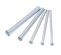 Nimomo Super Elastic Steel Spring Tube Bender 5pcs 5/8in 1/2in 3/8in 5/16in 1/4in PVC Electrical Wire Bending Pipe Tension Spring Pipe Bender for Copper Aluminum Thin Wall Steel Tubing