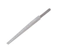 Nimomo Taper Gauge Stainless Steel Feeler Gauge, 0.5?11mm Taper Gap Gauge Welding Wedge Feeler Gauge Gap Gage Hole Measure Tool with Double Marked Scale